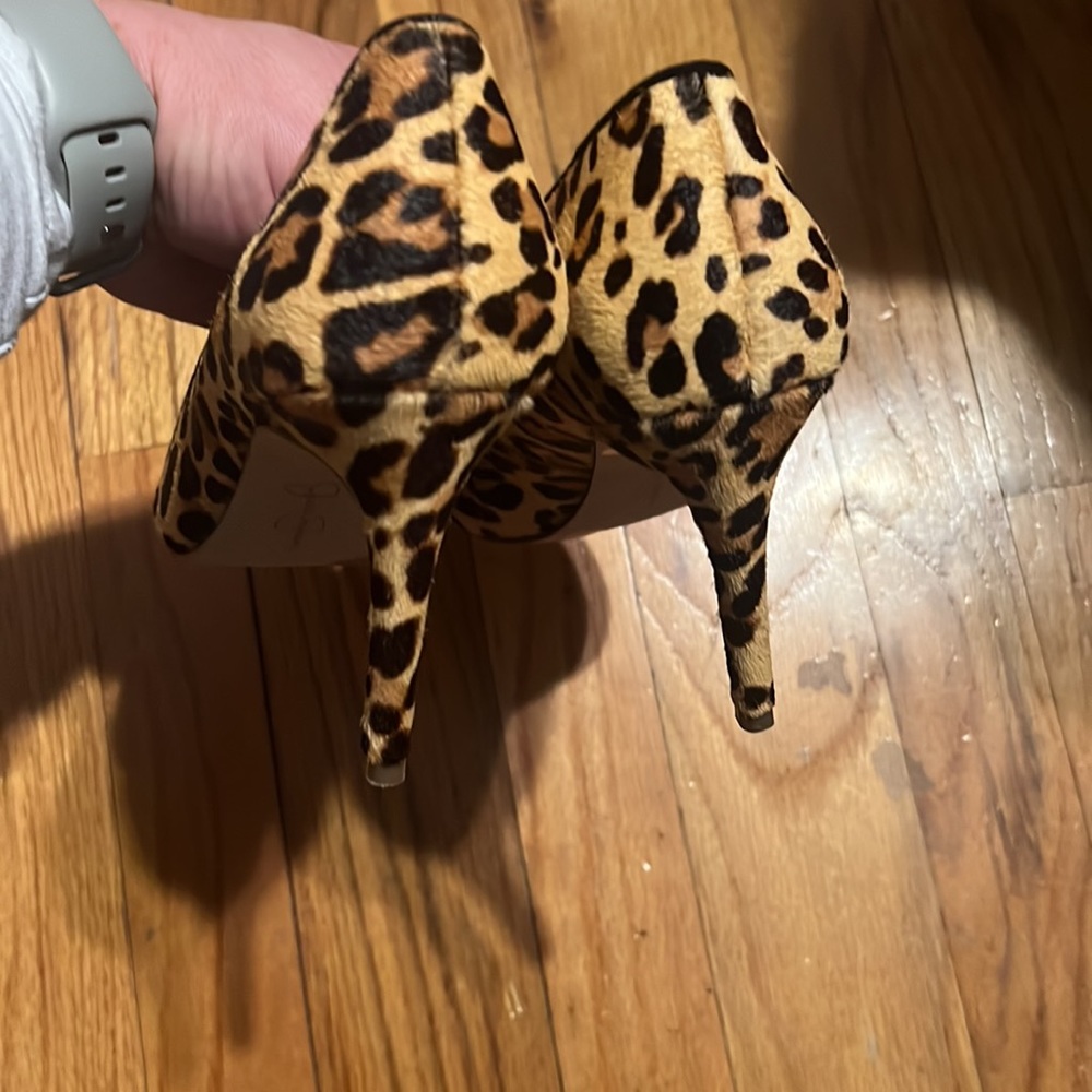 Jessica Simpson Leopard Heels - Picture 5 of 6